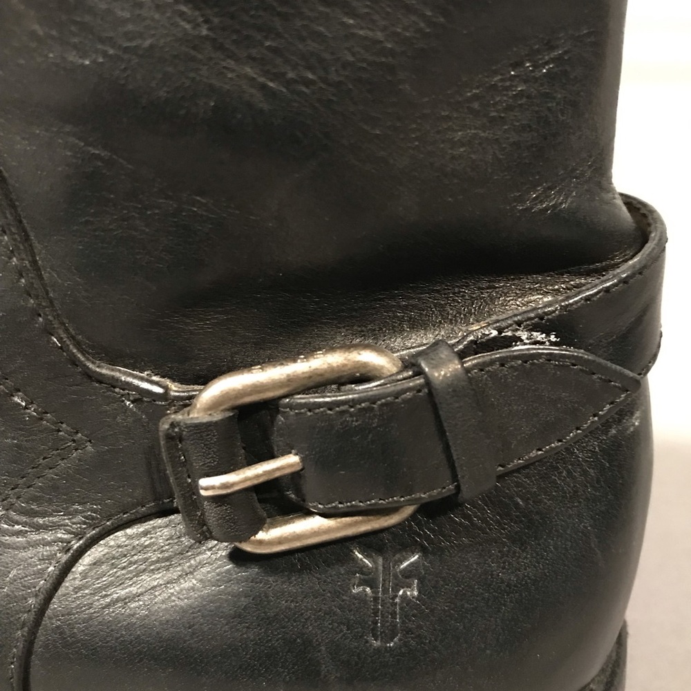 Frye Mid Cut buckle Boots